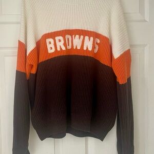 WEAR by Erin Andrews Cleveland Browns Sweater, size XL